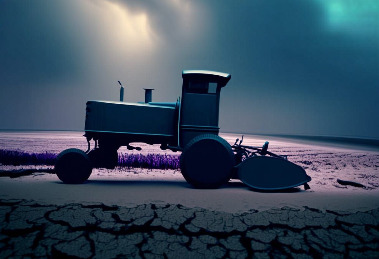 Mystical Forest Encounter in Dark Fantasy Style