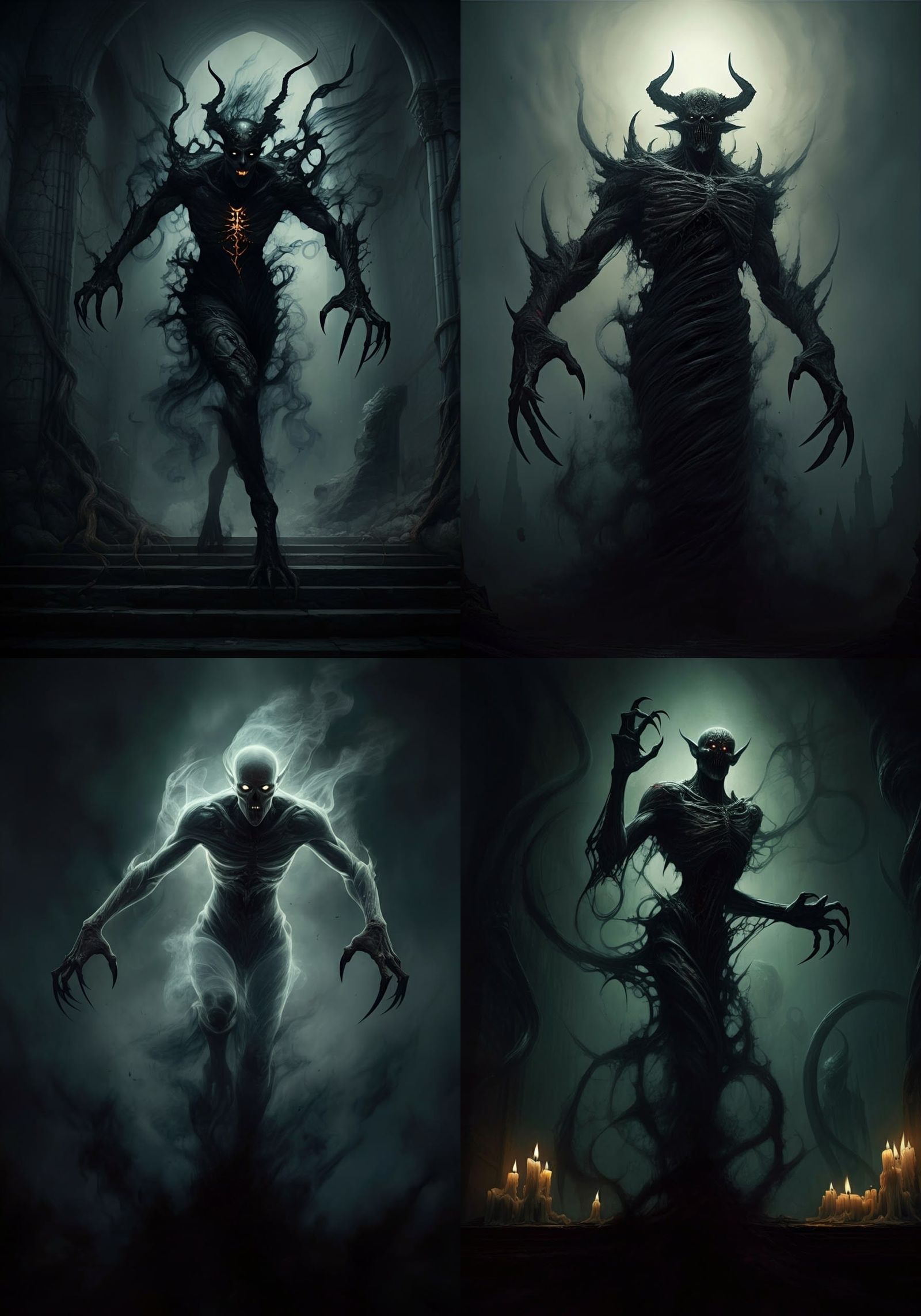 Dark fantasy  shadow demon