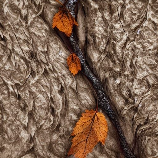 Maple Tree in Soft, Earthy Hues