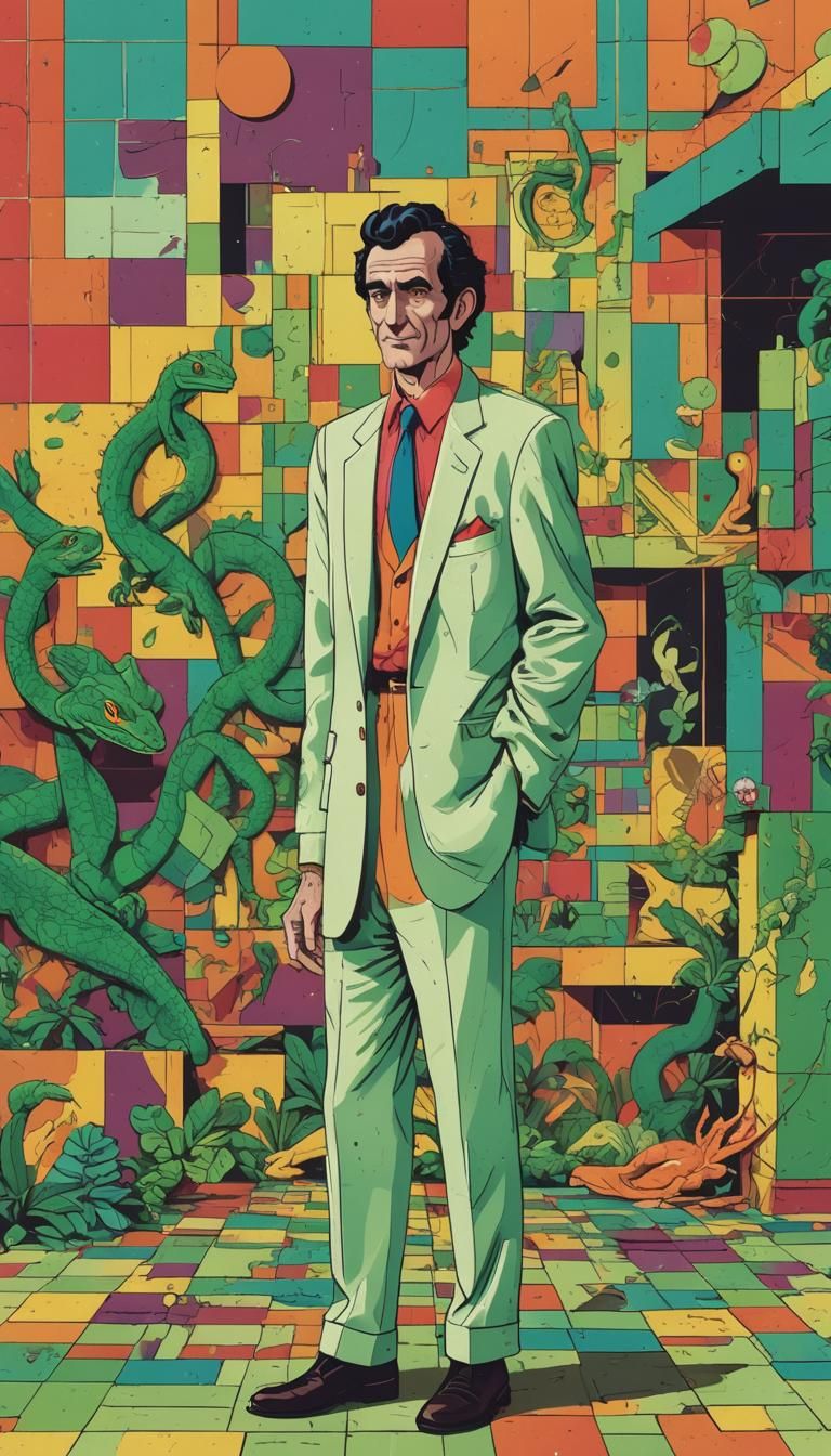 Leisure Suit Larry: Pop Art Digital Illustration