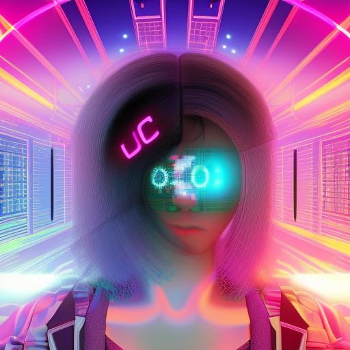 Glamour Brain Hackers in a Cyberpunk Matrix