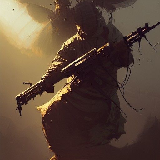 Surrealist Painting of Inner Demons in Dark Fantasy Style