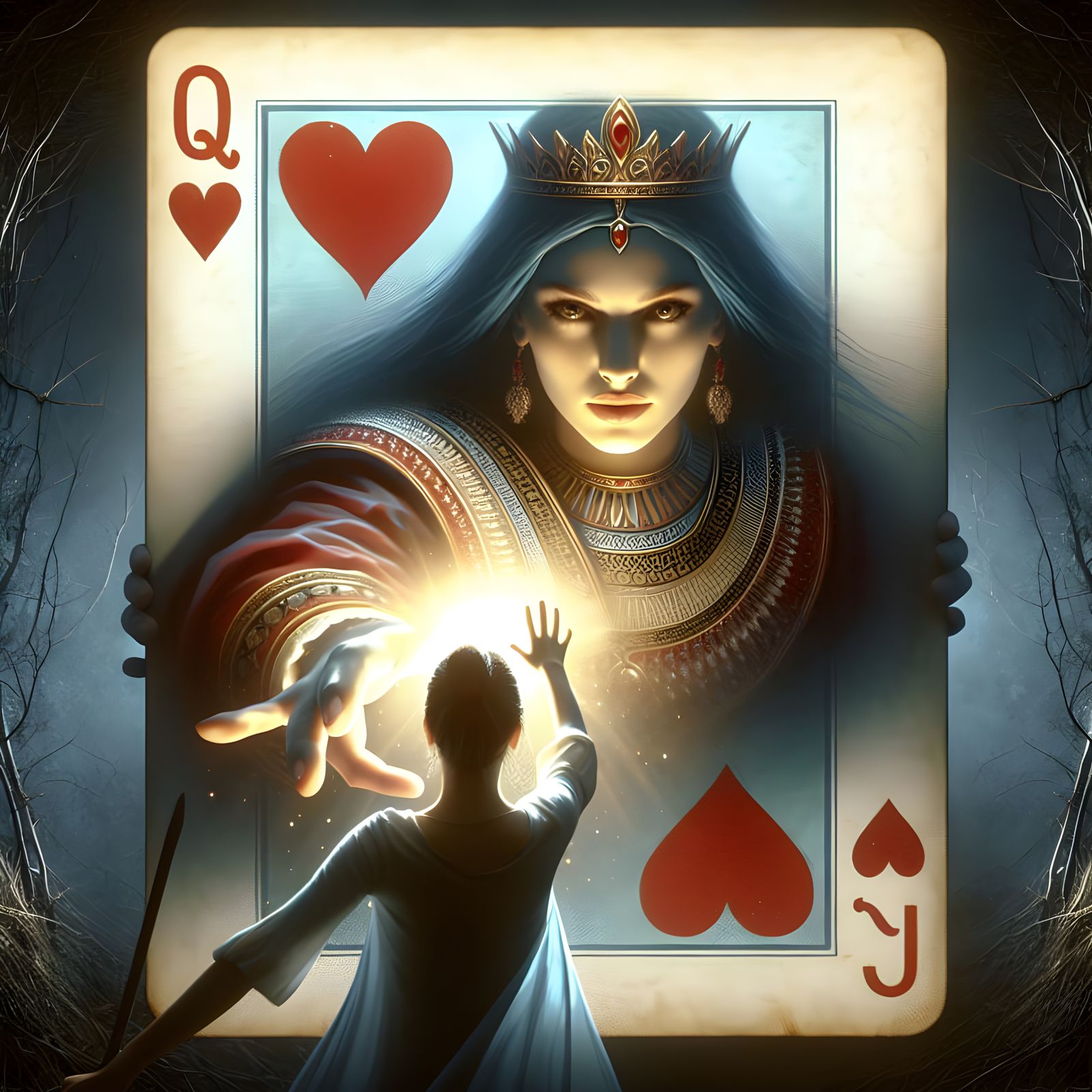 Royal Rivalry in a Whimsical Cardboard Realm