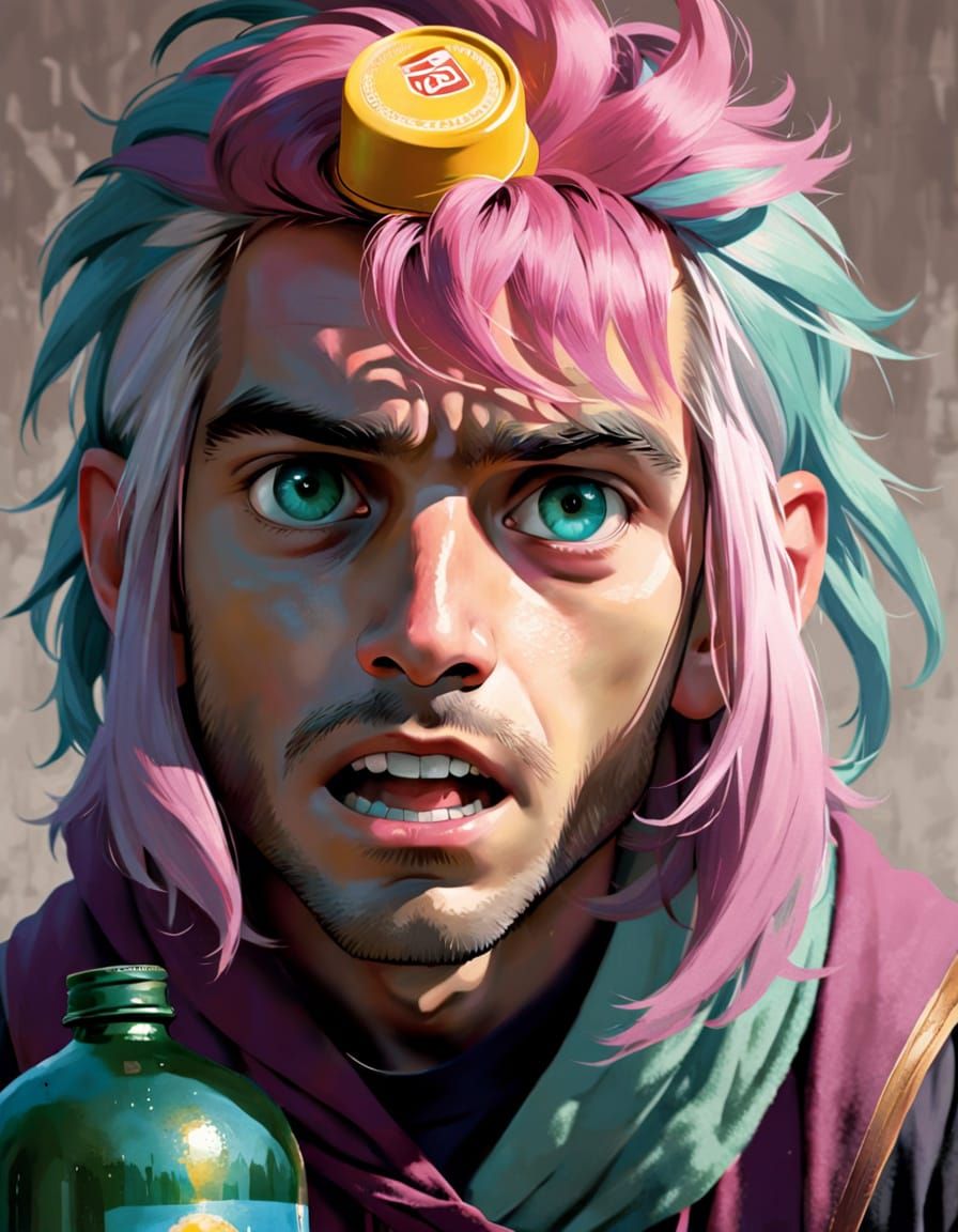 Boys Walking Together: Theatrical Illustration