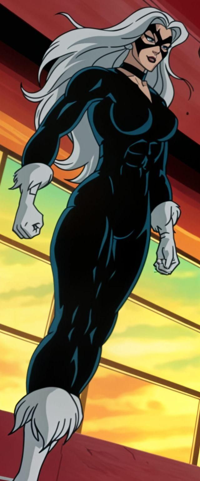 Black Cat from Spider-Man Animated Series
