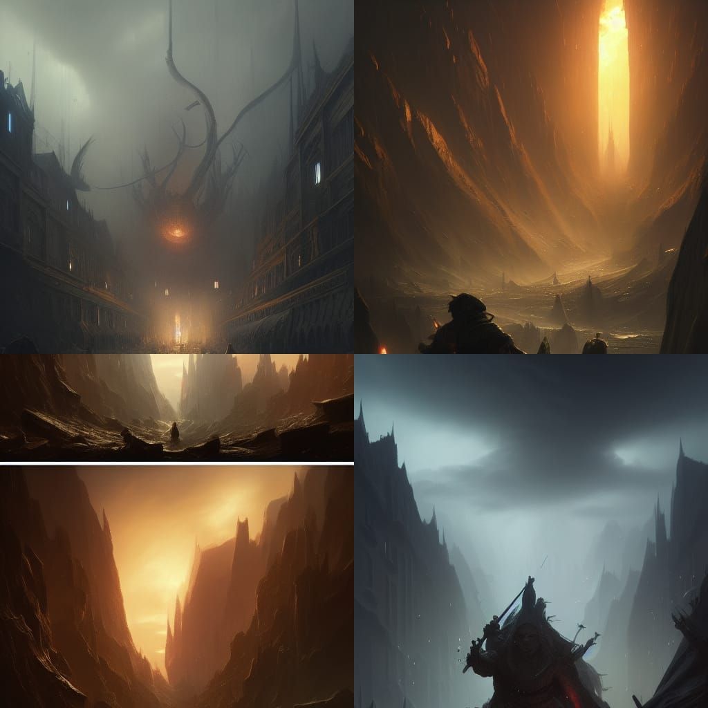 Dark Fantasy Volva Concept Art in 8k Resolution