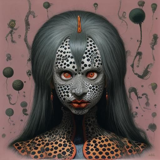 Anime Manga Fusion: Key Visual Art