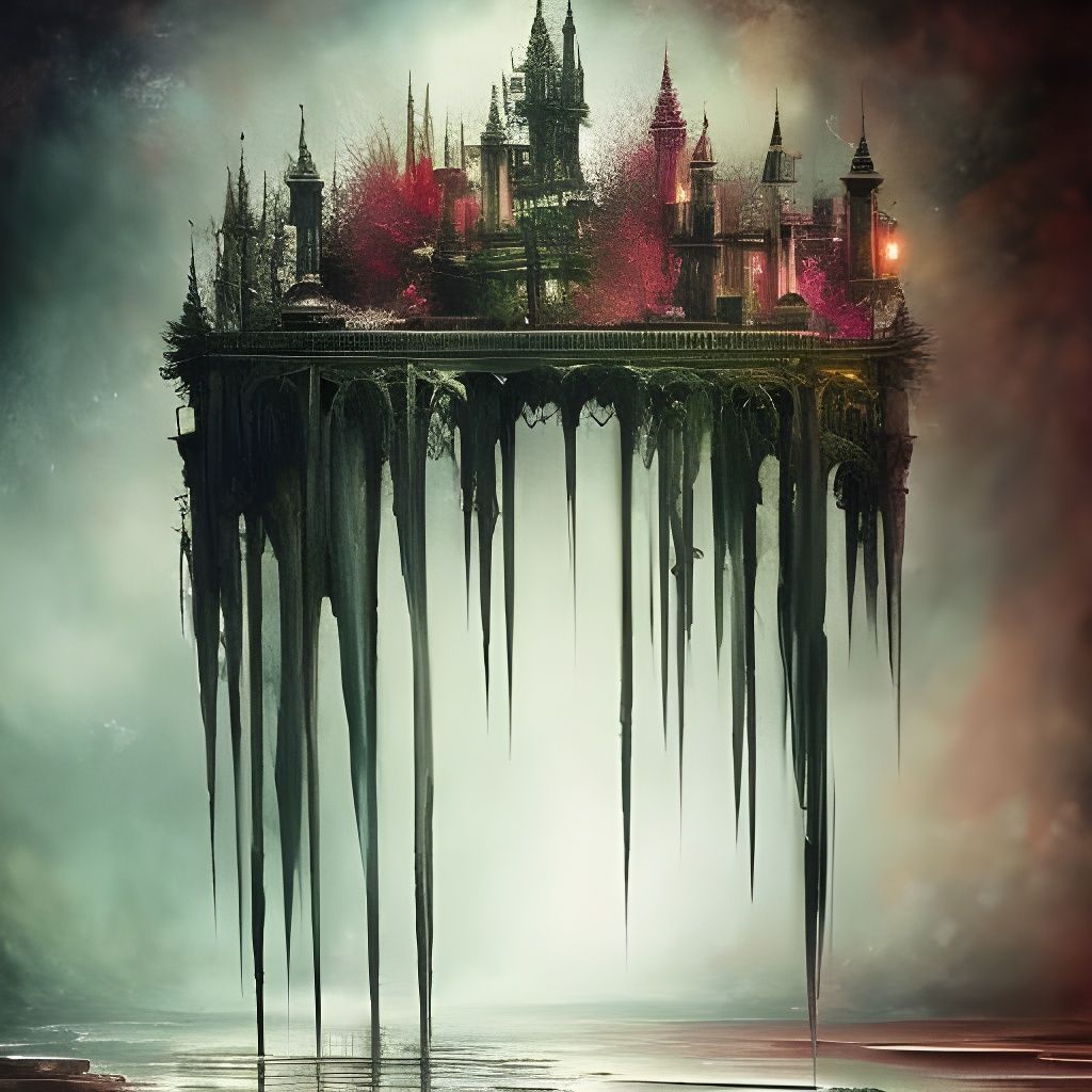 Epic Clockpunk Village Radiates Mystique in a Radiant, Detai...