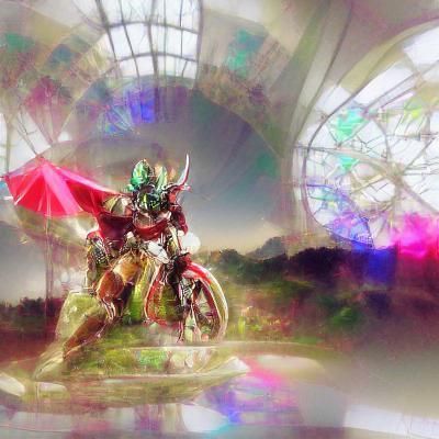 Kamen Rider Leaps Into Action