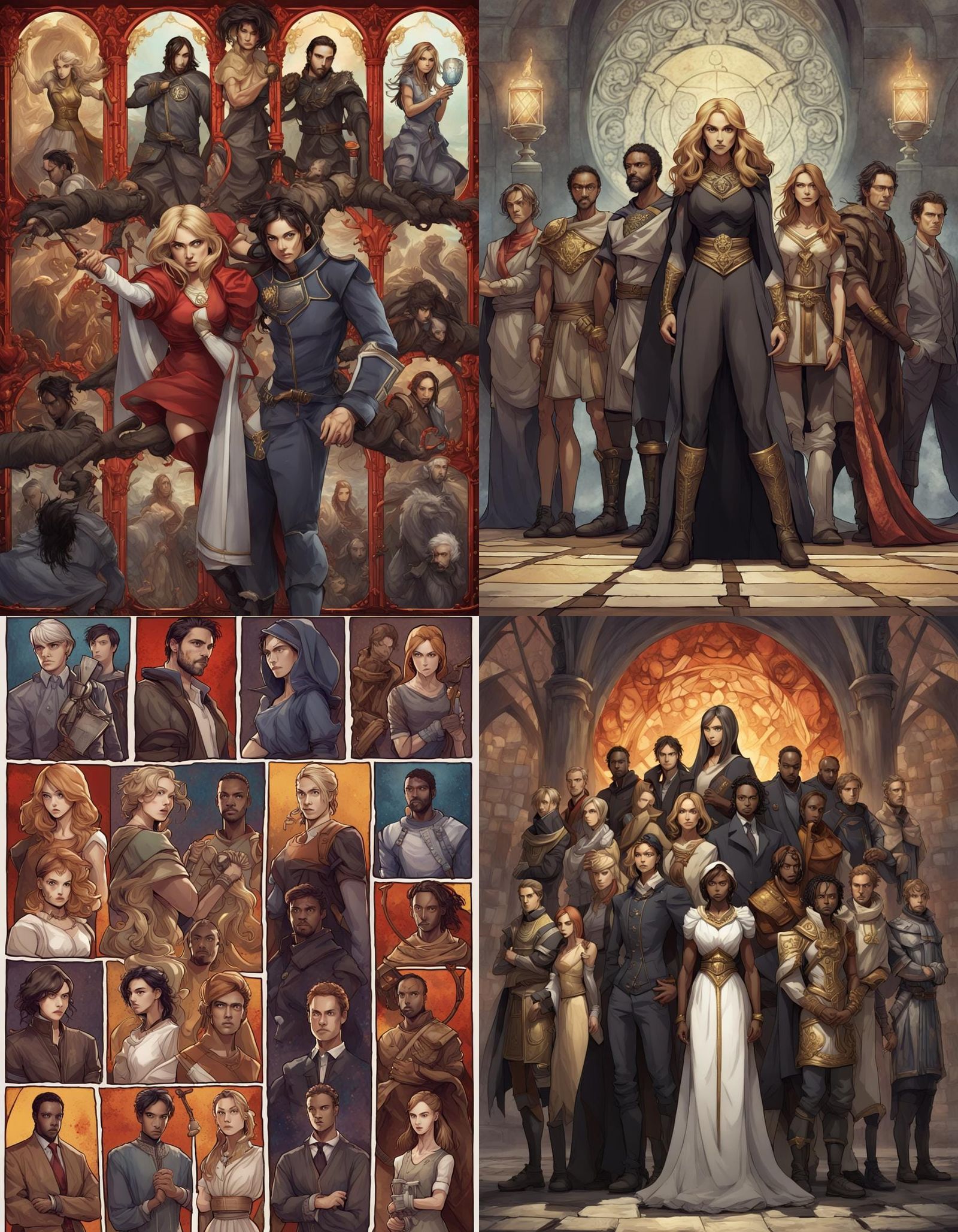 Epic Dark Fantasy Climax: United Against Impending Doom