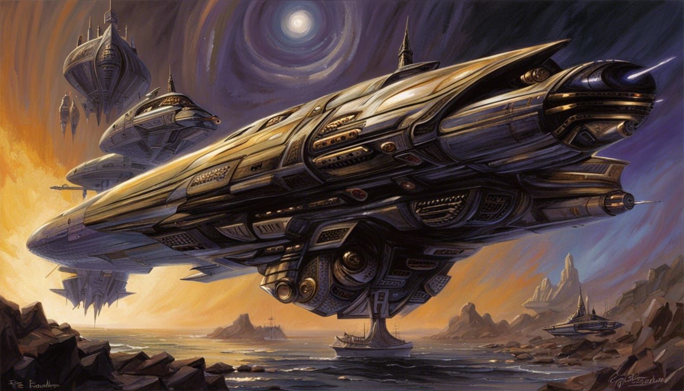 Zathras and the Great Machine: Sinister Art