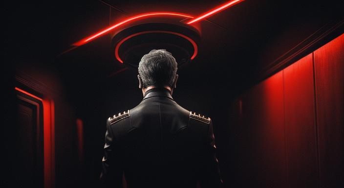 Jason Isaacs as Captain Lorca in Star Trek Discovery