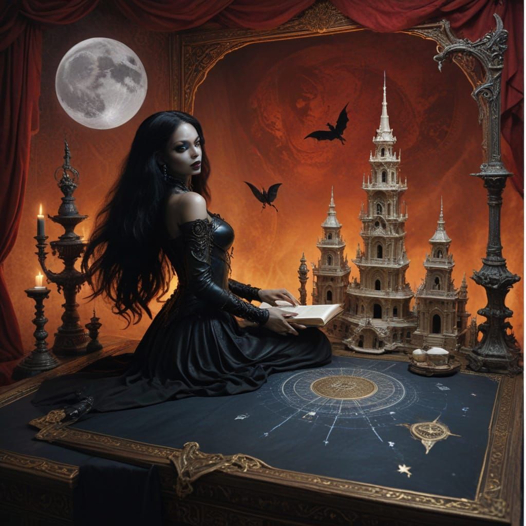 Supersized Sorceress Unveils Mystical Secrets in Haunted Stu...