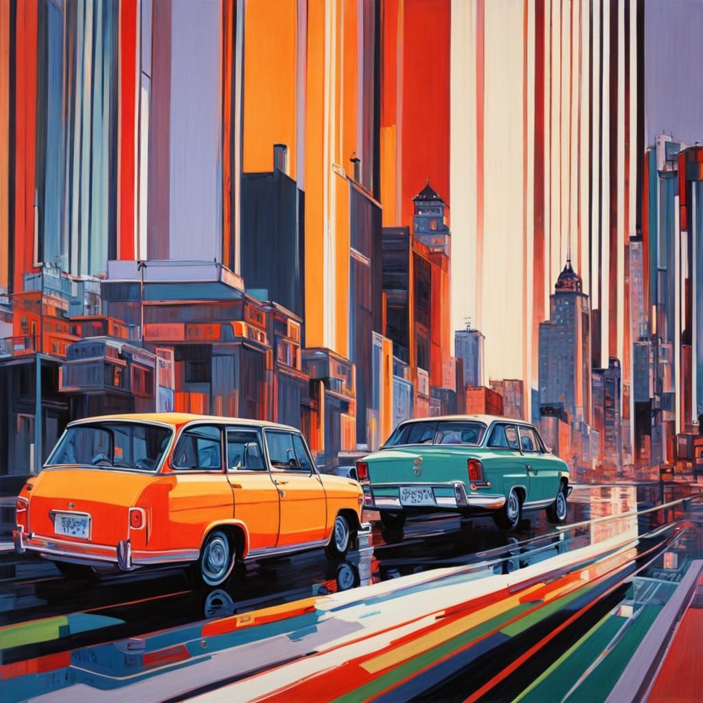Influential Street Artists Ilya Kuvshinov and Ian Davenport