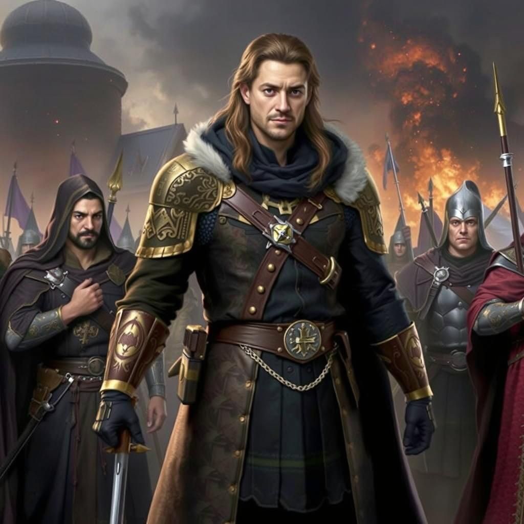 Peaceful Prince Reluctantly Takes Up Arms for Duty