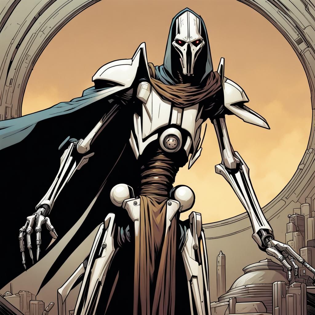 General Grievous Comic Book Art