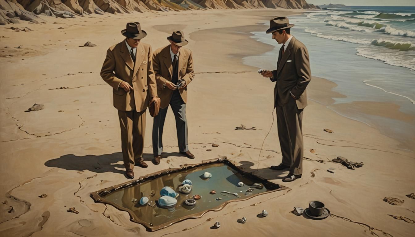 Philip Marlowe Finds Treasure: Film Noir Surrealism