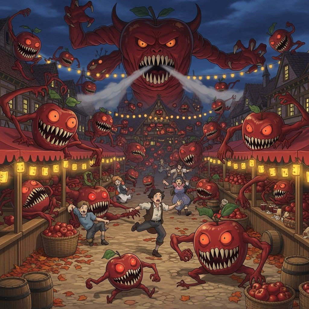 Demonic Apples Rampage at Harvest Festival