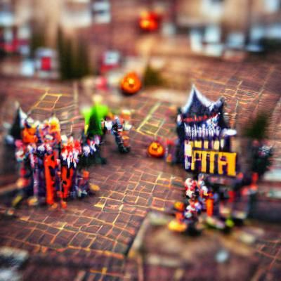 Halloween Night On The Town