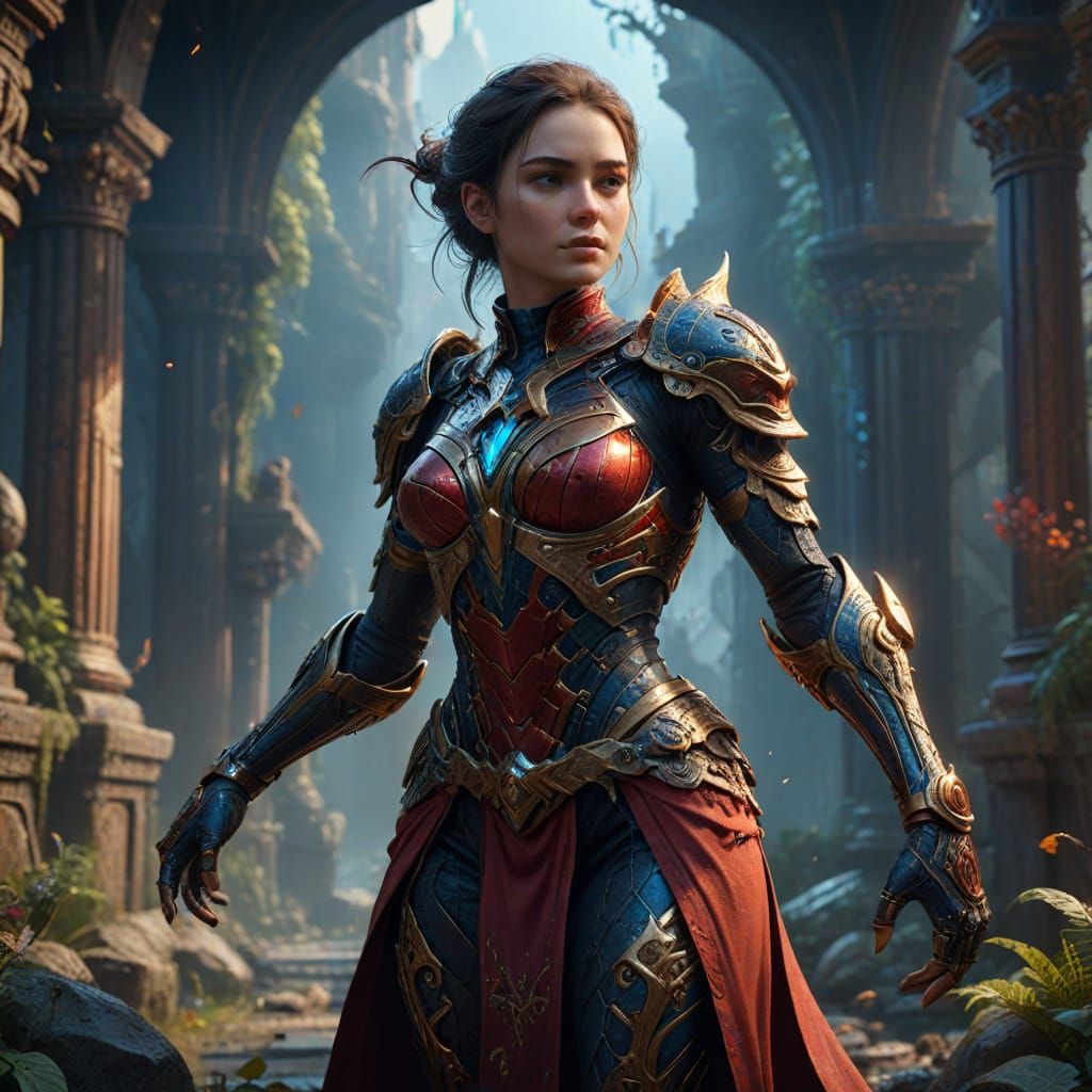 Fantastical Matte Painting for National Body Language Day