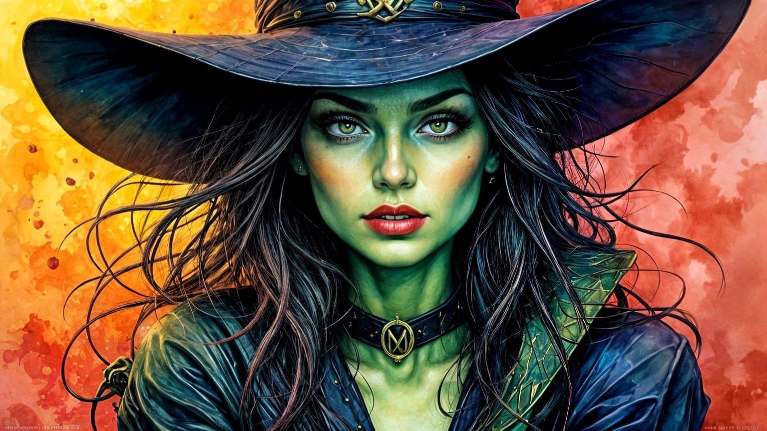 Wicked Witch of the West on steroids.