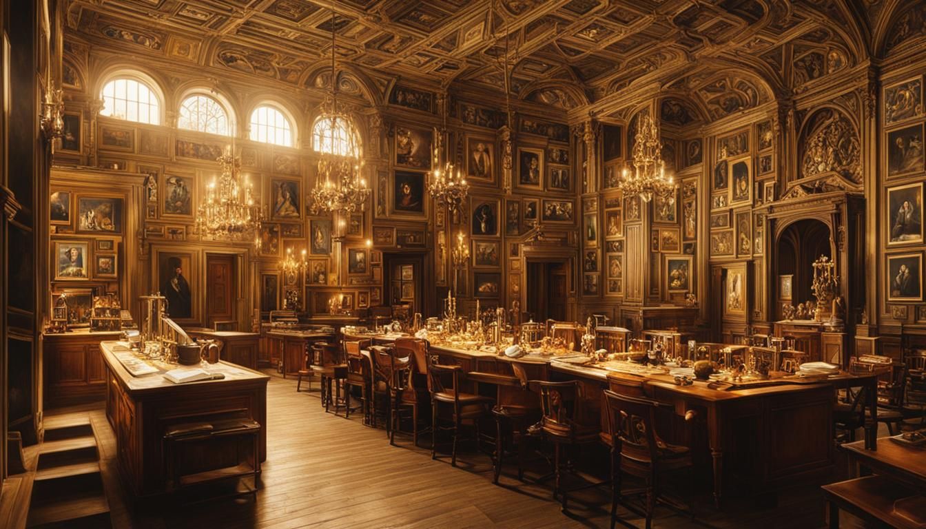 Photorealistic Golden Hall: An Escher-esque Architectural Il...