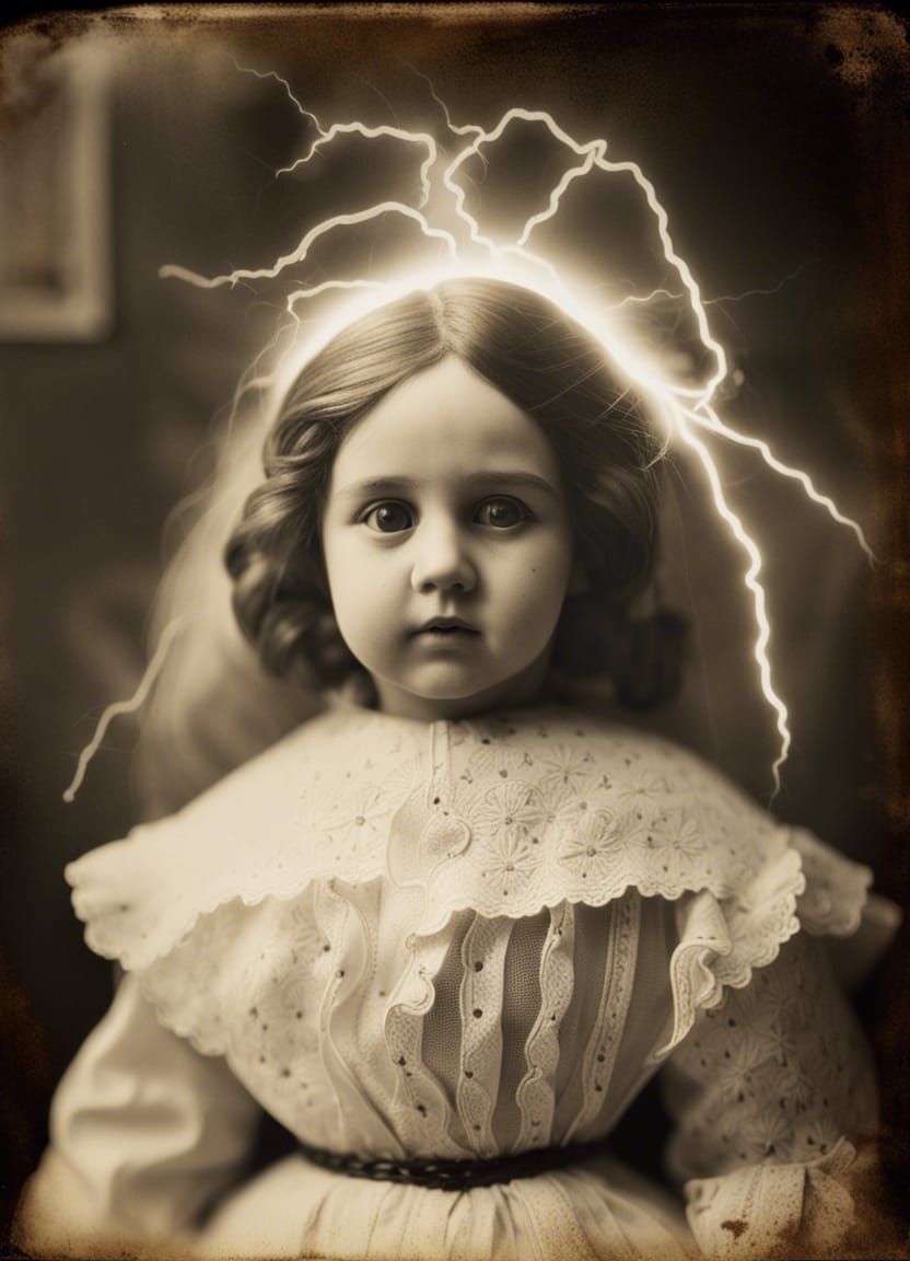 Victorian Ghost Linked to Porcelain Doll in Spirit Photo