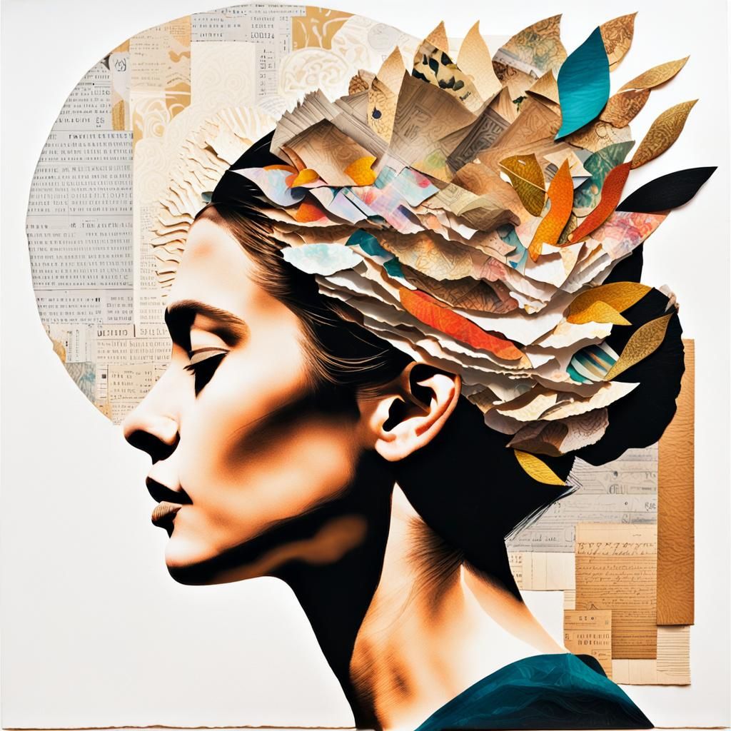 Emerging Goddess in Vibrant Textured Universe