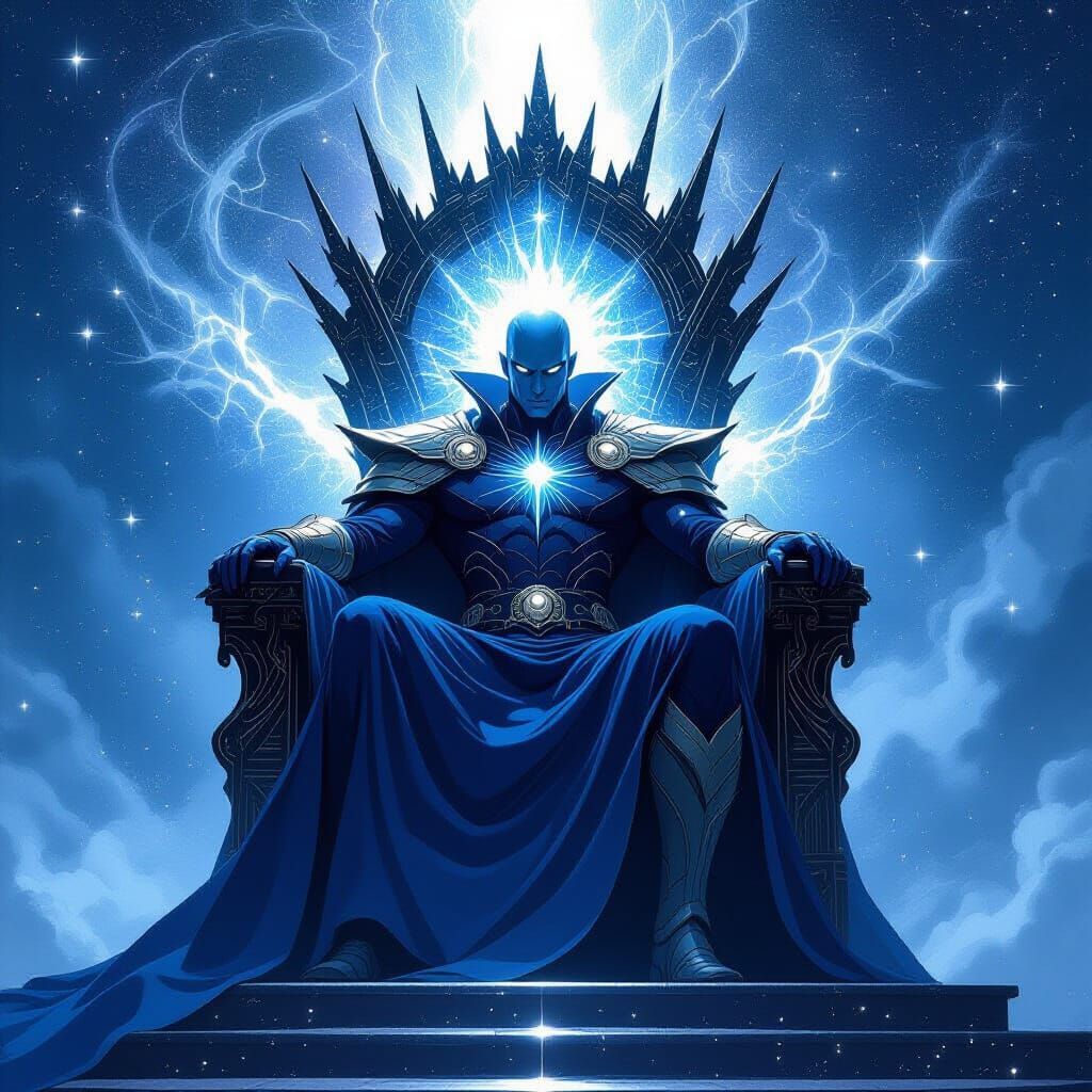 Starlight Emperor on Constellation Throne