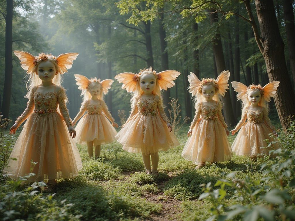 Giant Ears Welcoming Party Feat. Floral Gossamer Filigree Wi...