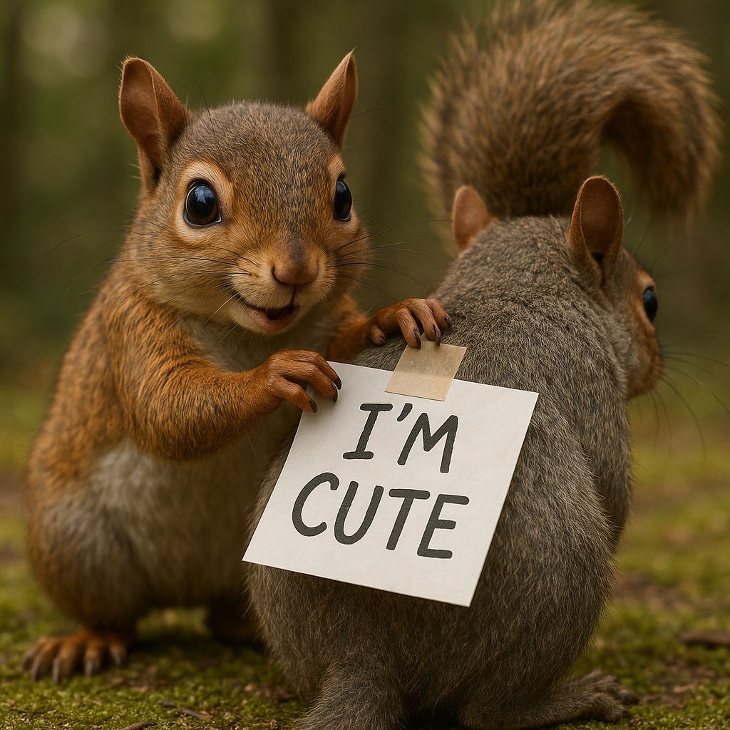 Mischievous Squirrel Prank in Detailed CGI