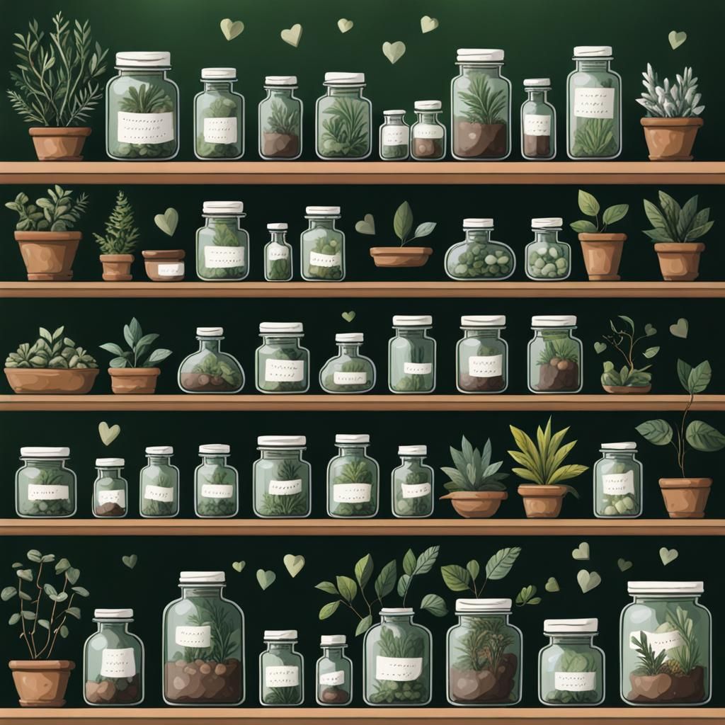 Apothecary Shelf: Nature, Medicine, and Mortality