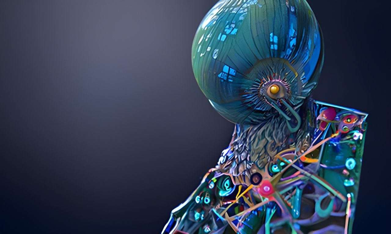 Fractal Kiwi: Retro Sci-Fi Steampunk Abomination