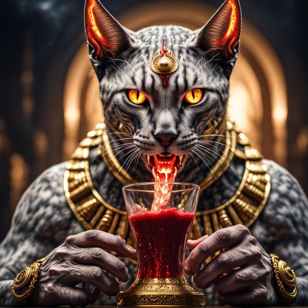 Egyptian Mau Demon ver #2