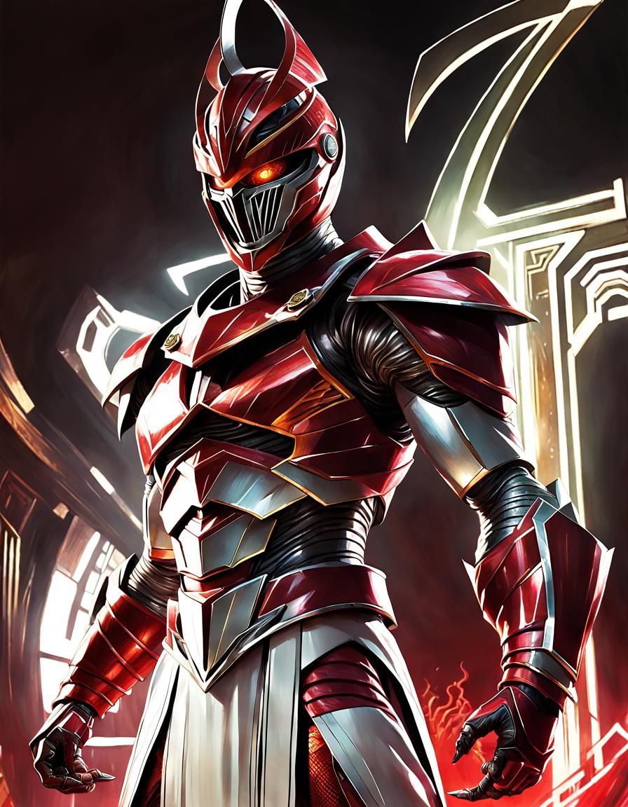 Lord Zedd Character Design in Comic Book Style