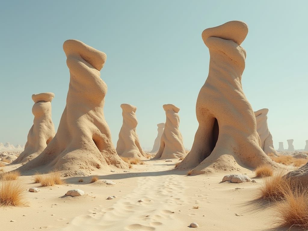 I Think I Thought a Sandscape Brandscape Background Spills F...