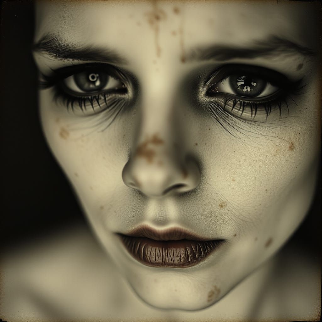 Gothic Still Life: Wrinkles, Gems, and Melting Steel