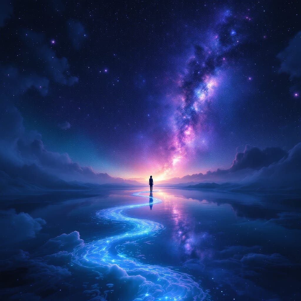 Abstract Dream of Loss in Infinite Nature