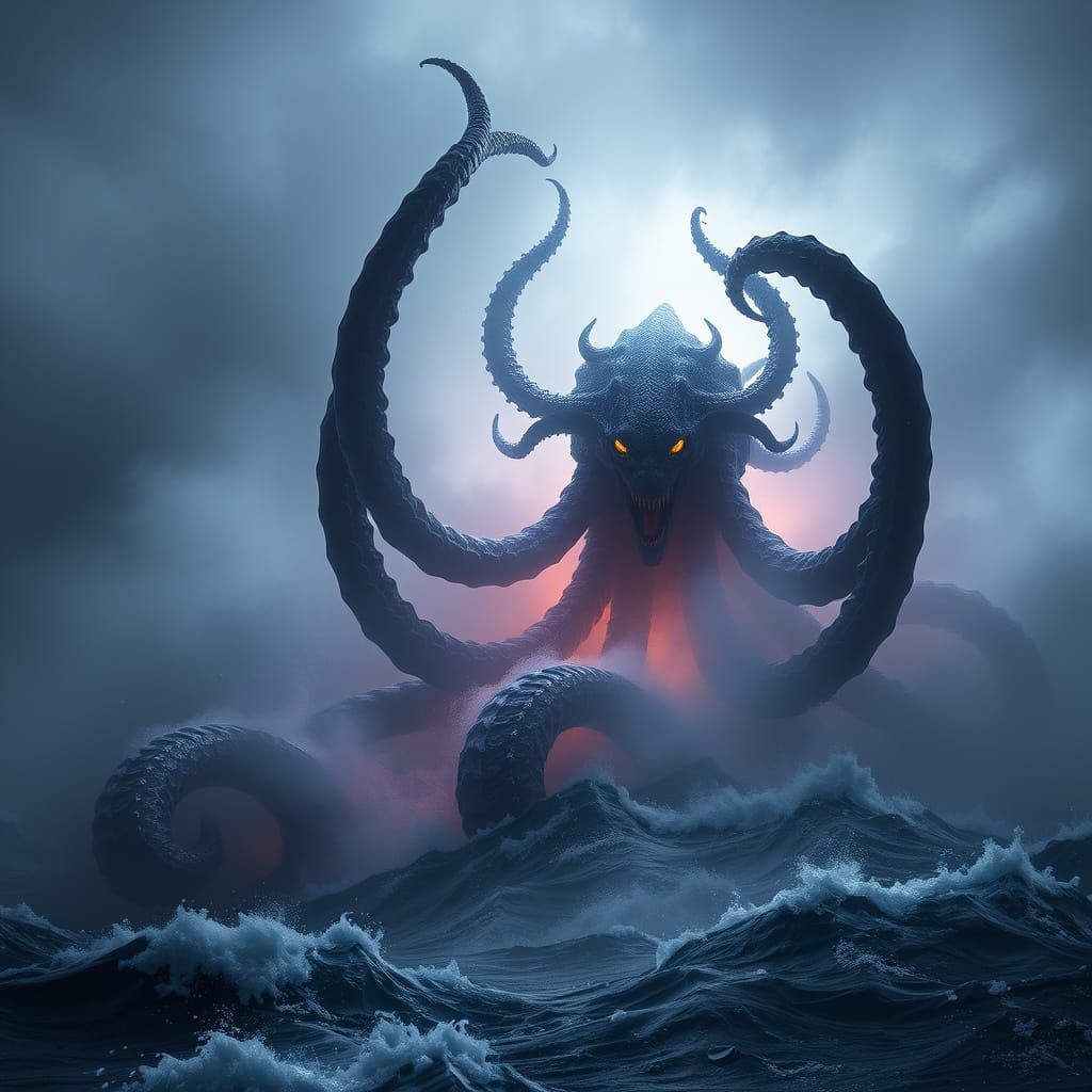 Eldritch Horror Emerges from the Foggy Sea