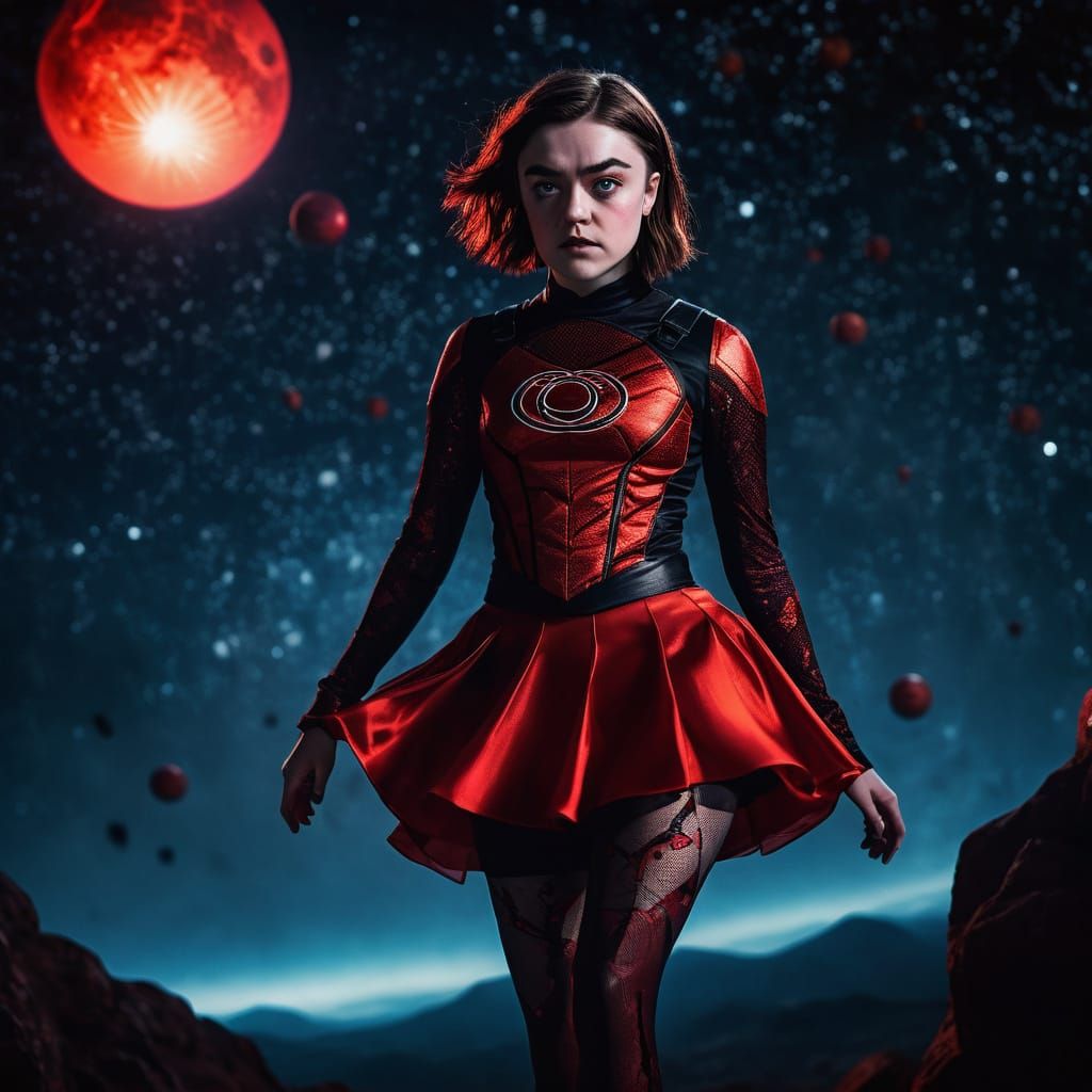 Maisie Williams as Red Lantern