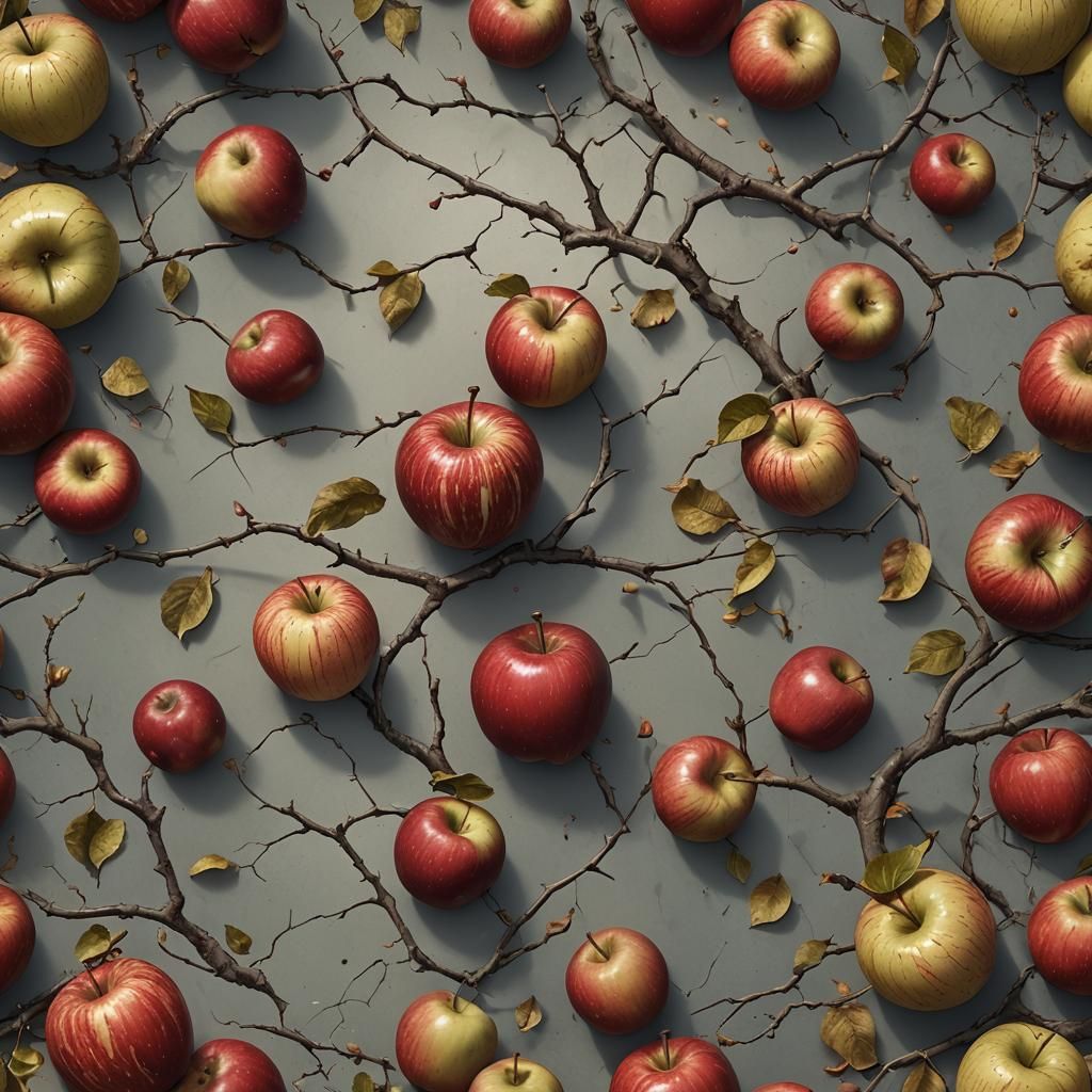 Apples: Innocence and Decay in Fantasy Art