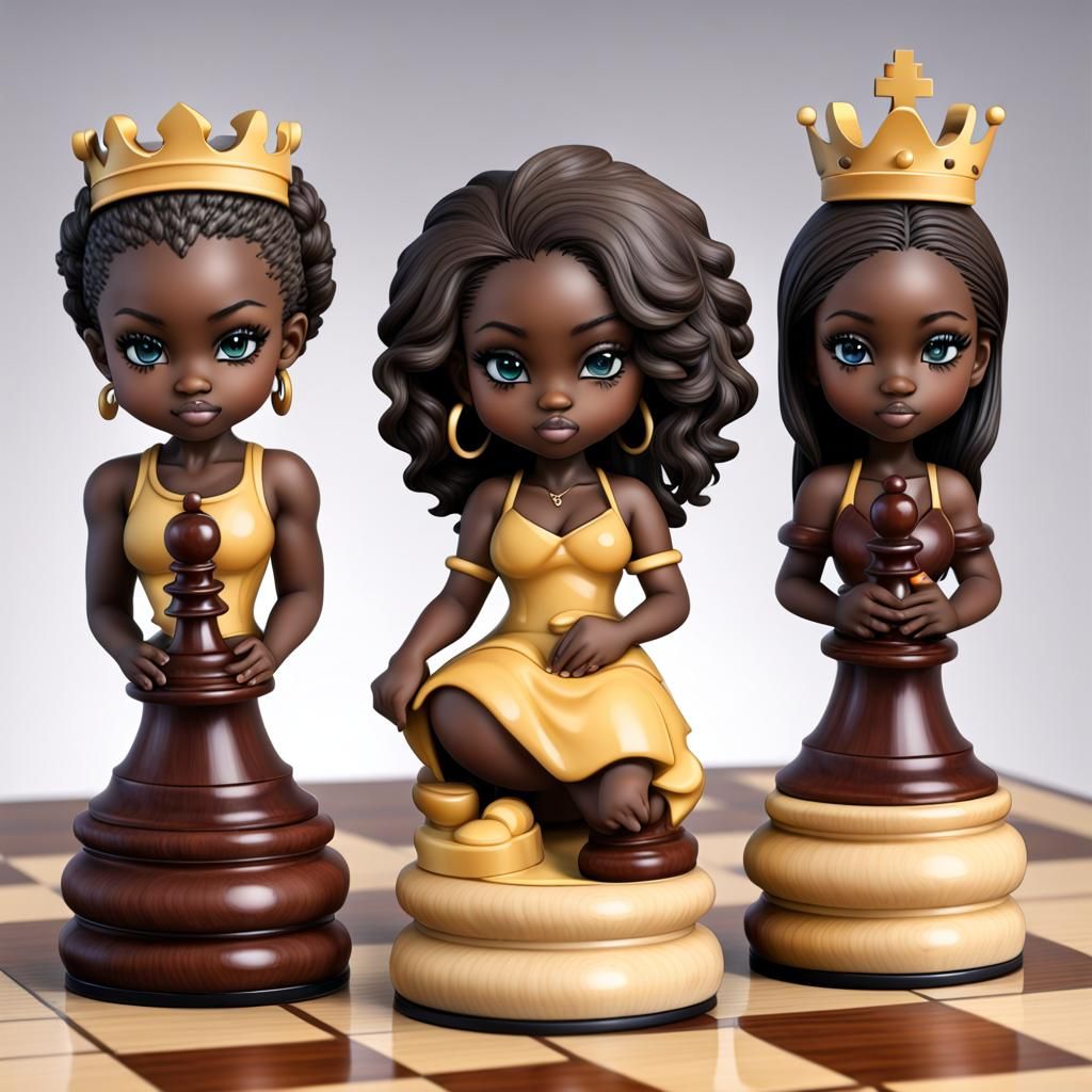 CHIBI CHESS PIECES