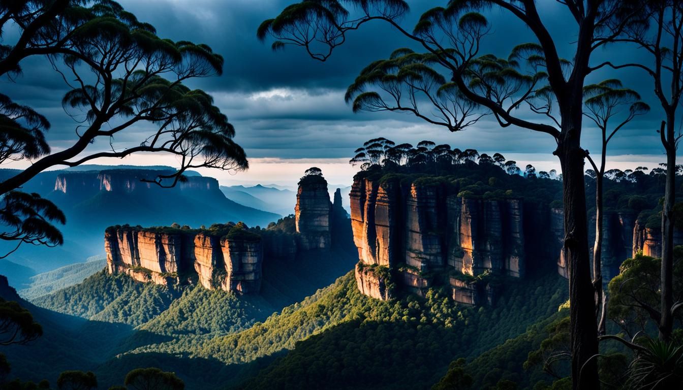Blue Mountains, New South Wales: Cinematic Landscape
