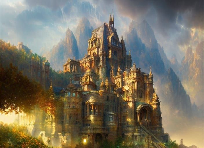 Impressionist Painting with Cinematic Style