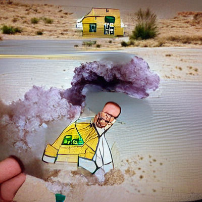 AI Generated Image From Empty Prompt