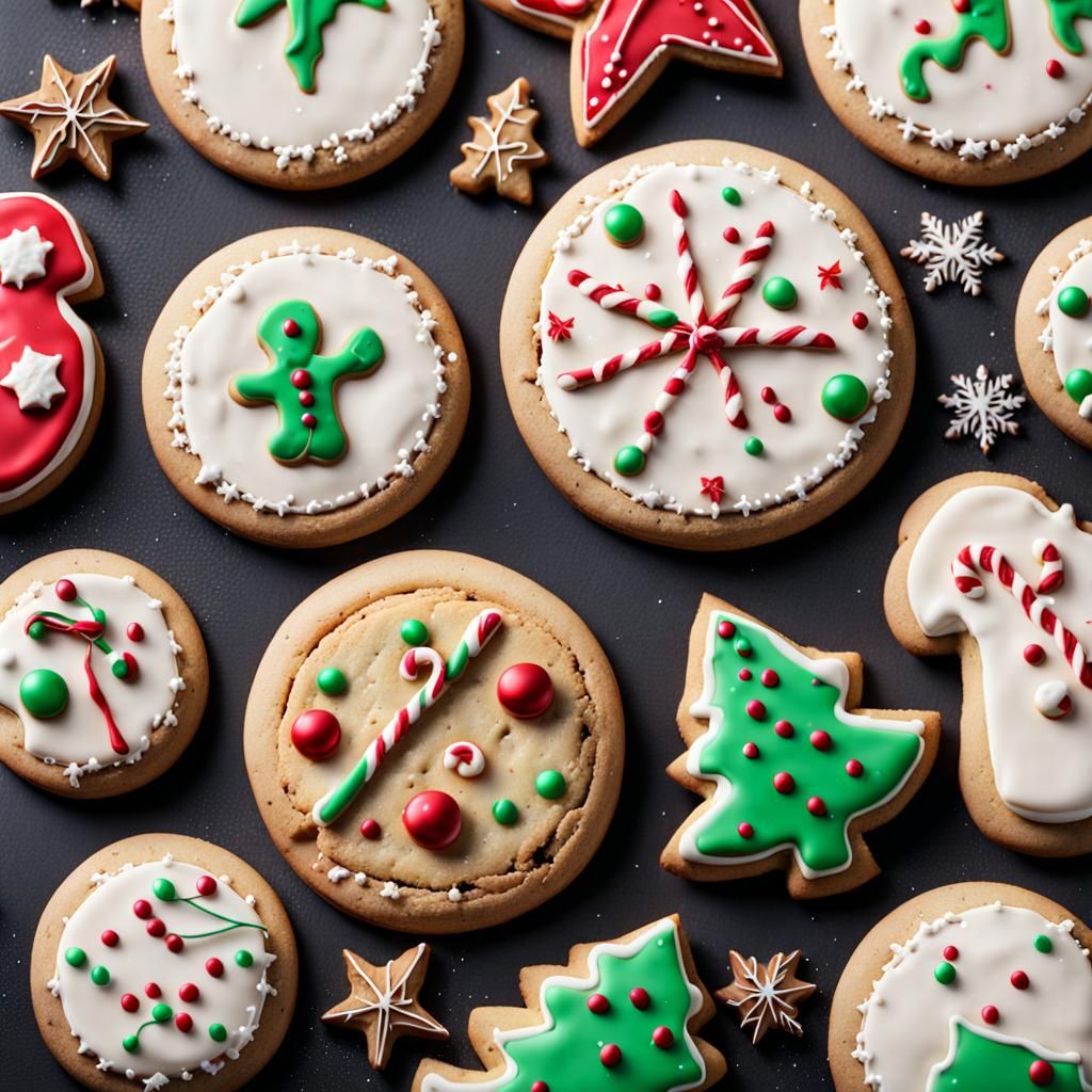 Festive Christmas Cookies for the Holidays