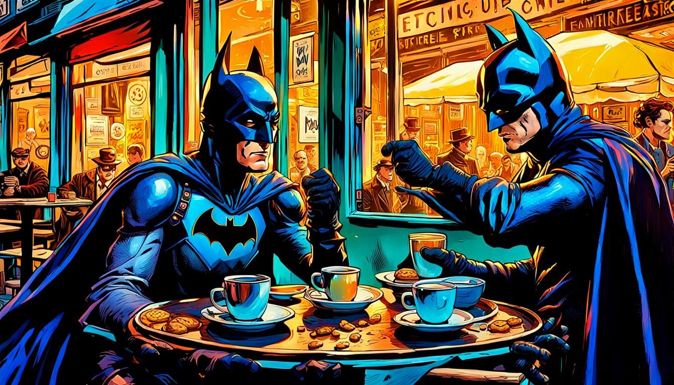 Batman's Awkward Vacation Date