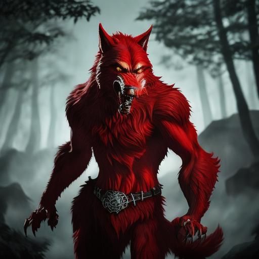 Redhead Transformation: Fierce Werewolf Emerges