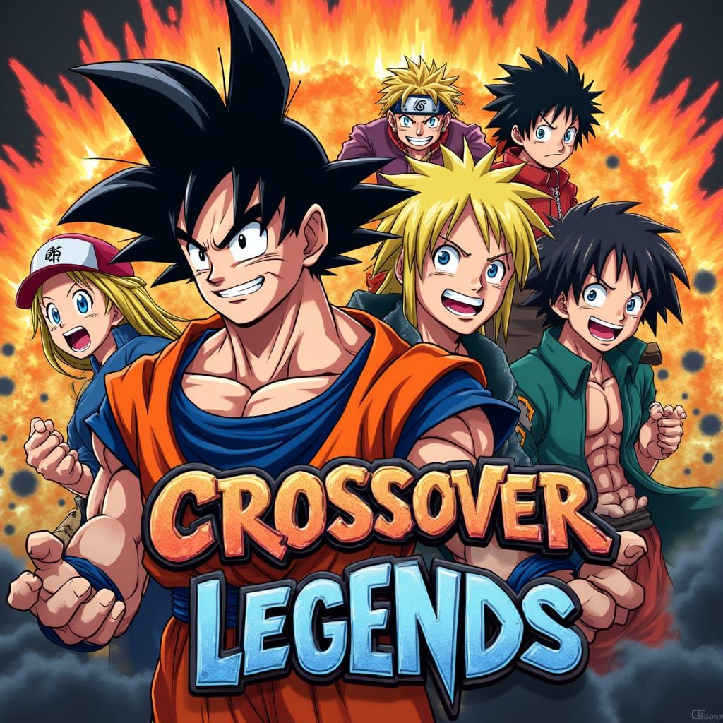 Crossover Legends: Anime Icons Unite in Epic Battle