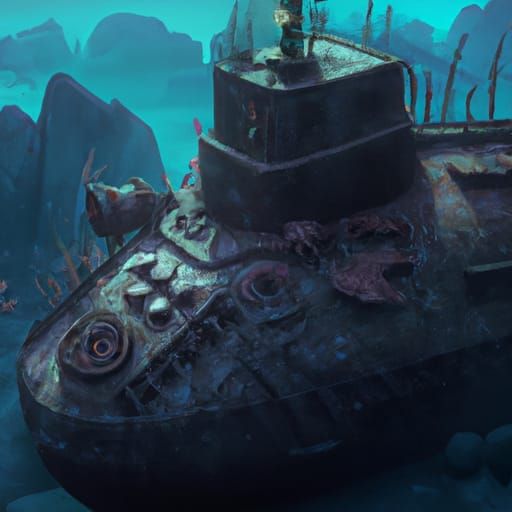 Old submarine